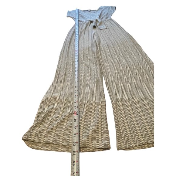 Anthropologie wide leg Jumpsuit Size Small Knit - Picture 6 of 12